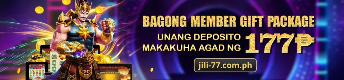 Jili77 Online Casino Philippines Welcome Gift Banner